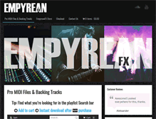 Tablet Screenshot of empyreanfx.com